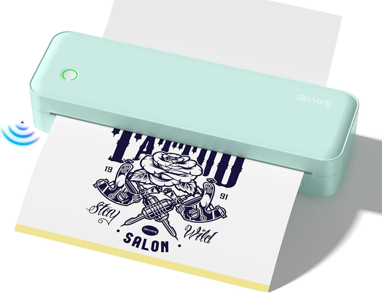 Gloryang 126BT Portable Wireless Thermal Tattoo Transfer Stencil Printer