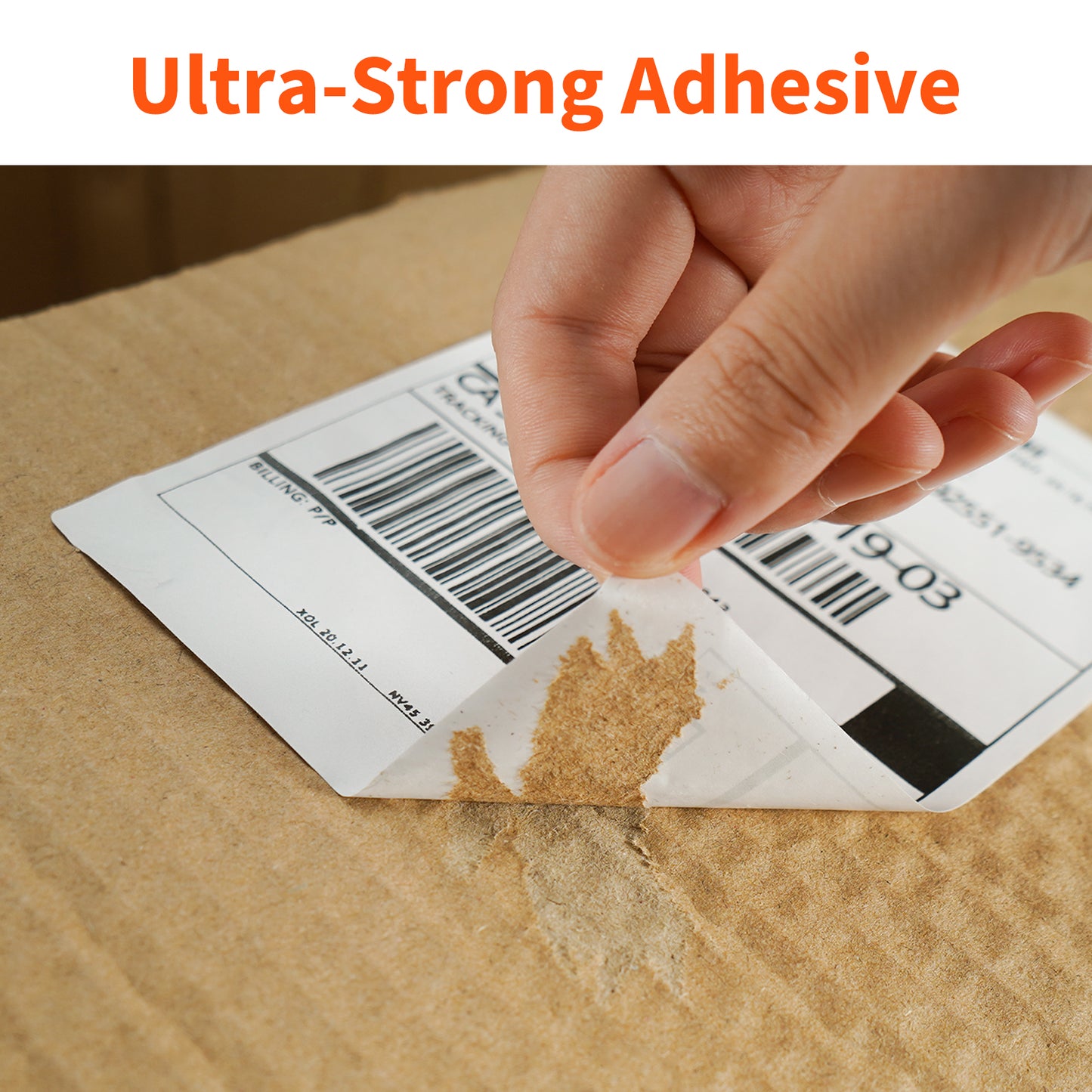 Gloryang 4x6" Shipping Labels - FanFold (500 Labels)