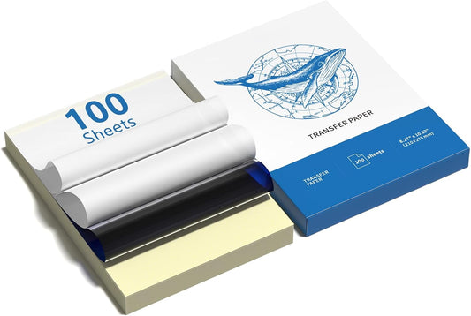 Gloryang 126BT Thermal Tattoo Transfer Paper - 100 Sheets A4 Size