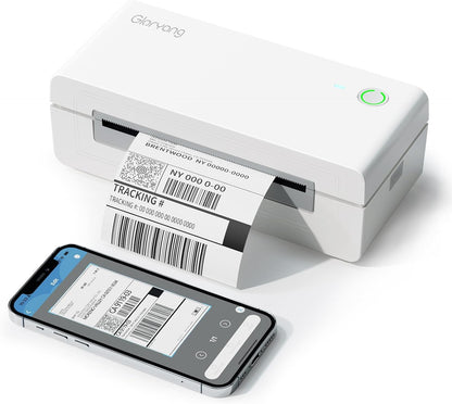 Gloryang 668BT Bluetooth Thermal Shipping Label Printer