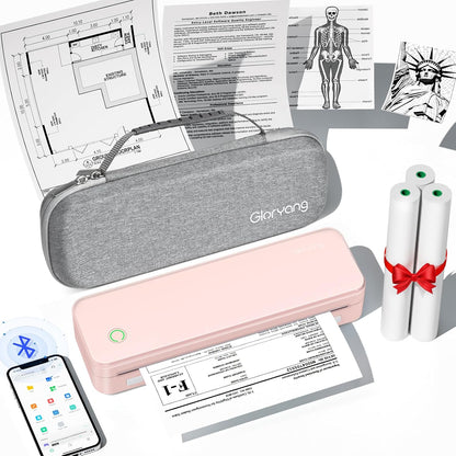 Gloryang PD-A4 Wireless Portable Thermal Printer
