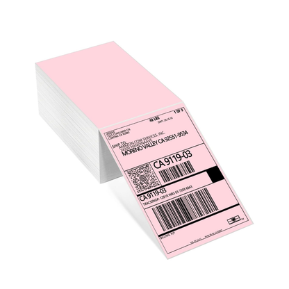 Gloryang 4x6" Thermal Direct Shipping Labels - FanFold (250 Labels)